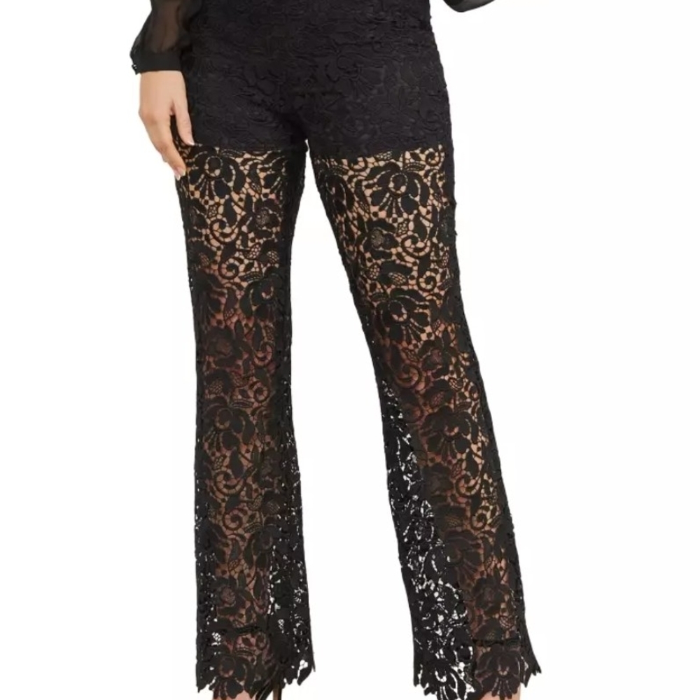 Marciano Black Lace Pants - Size 36 EU, NWT
